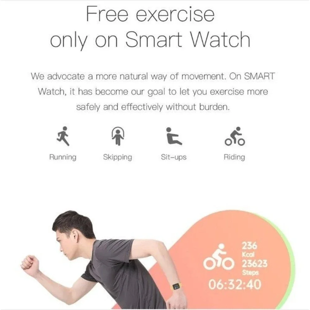 Smart Watch Fitness Watch Activity Tracker Bundle (4)